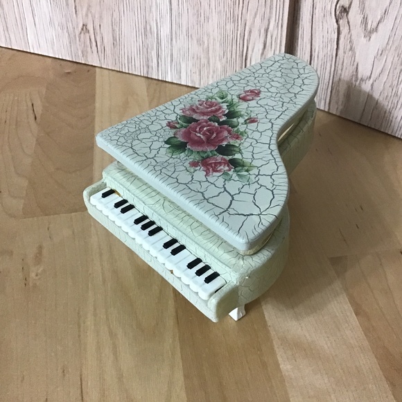 Vintage Italian Grand Piano Trinket Jewel Box - Picture 1 of 10